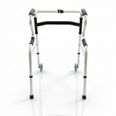 Aluminum Alloy Frame Walker (Foggy Silver)