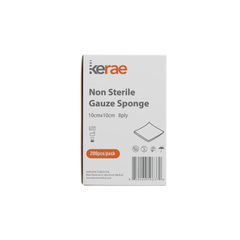 Non Sterile gauze sponge 10cmx10cm 8ply (200 Pcs)