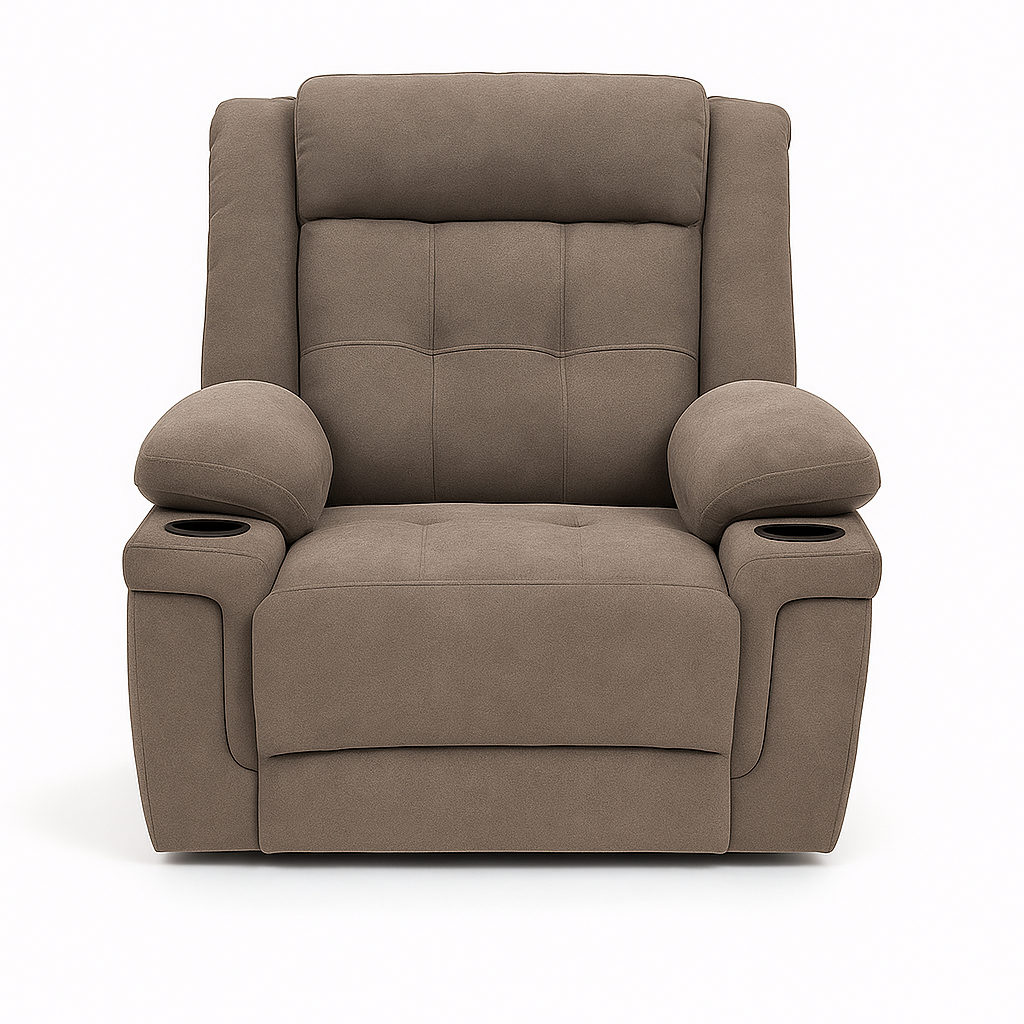 Kerae Brown Electric Recliner KRJ2525