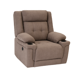 Kerae Brown Electric Recliner KRJ2525