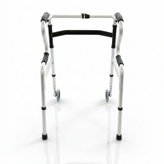 Aluminum Alloy Frame Walker (Foggy Silver)