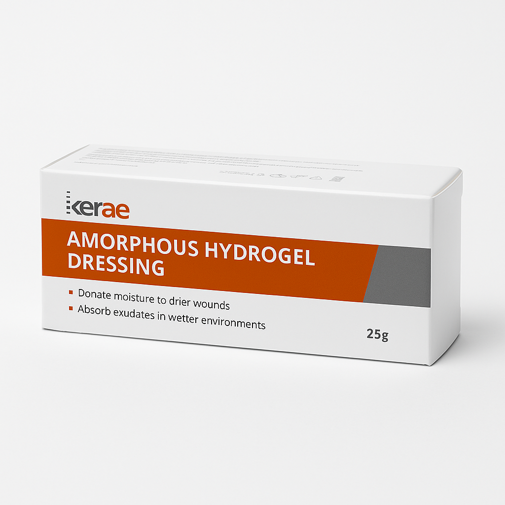 Amorphous Hydrogel Dressing