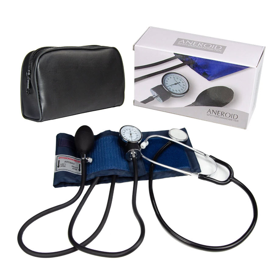 2-in-1 Sphygmomanometer and Stethoscope Set