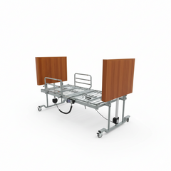 Five Function Foldable Ultra Low Hospital Bed (KM7M42CJ)