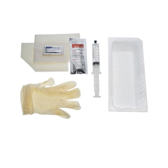 Foley Catheter Insertion Tray – Sterile, Complete Kit - 10/Pack