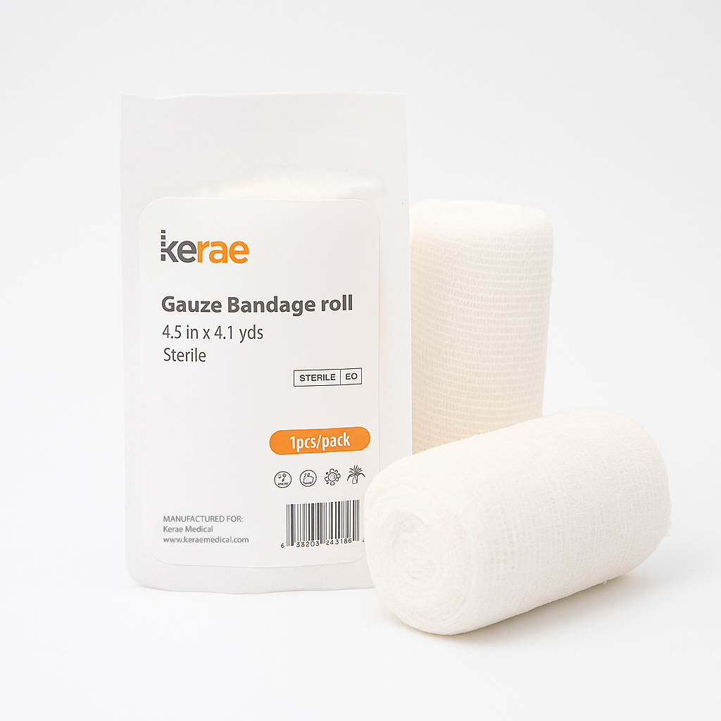 Sterile Gauze Bandage Roll – 4.5 in x 4.1 yds