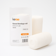 Sterile Gauze Bandage Roll – 4.5 in x 4.1 yds