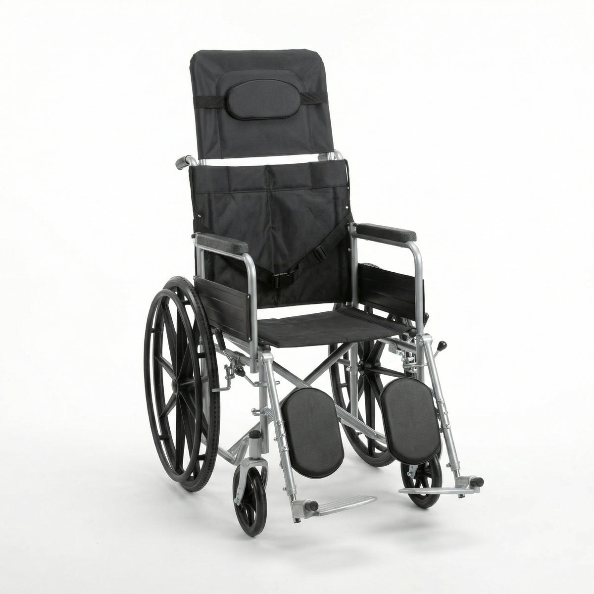 Reclining High-Back Manual Wheelchair – Adjustable Backrest XL-L08