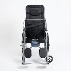Kerae® XL-L35 High-Back Reclining Wheelchair with Commode