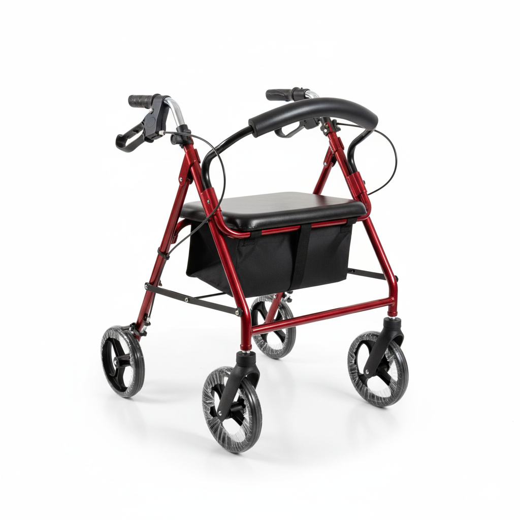 Aluminum Foldable Rollator (KM49146L-52)