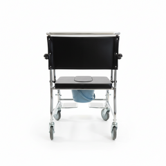 Aluminum Bariatric Bedside Commode/Showechair with Foot Rest (KM2695-51)