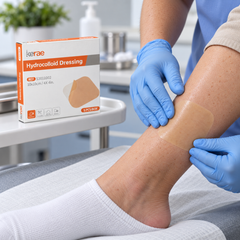 Hydrocolloid Foam Dressing (10cm x 10cm (4in x 4in), 5/Box)