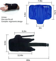 Kerae Wrist Ice Wrap with Gel Pack