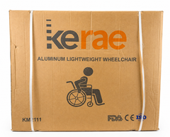 Kerae Lightweight Foldable Aluminum Wheelchair KM2111