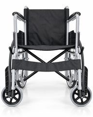 Kerae KM2112 Foldable Manual Wheelchair with Large Rear Wheels