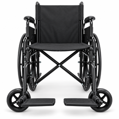 Kerae KM2114 Bariatric Wheelchair, Heavy-Duty Foldable