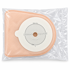 Kerae One-Piece Ostomy Bags – 12 Bags with 3 Closure Clips