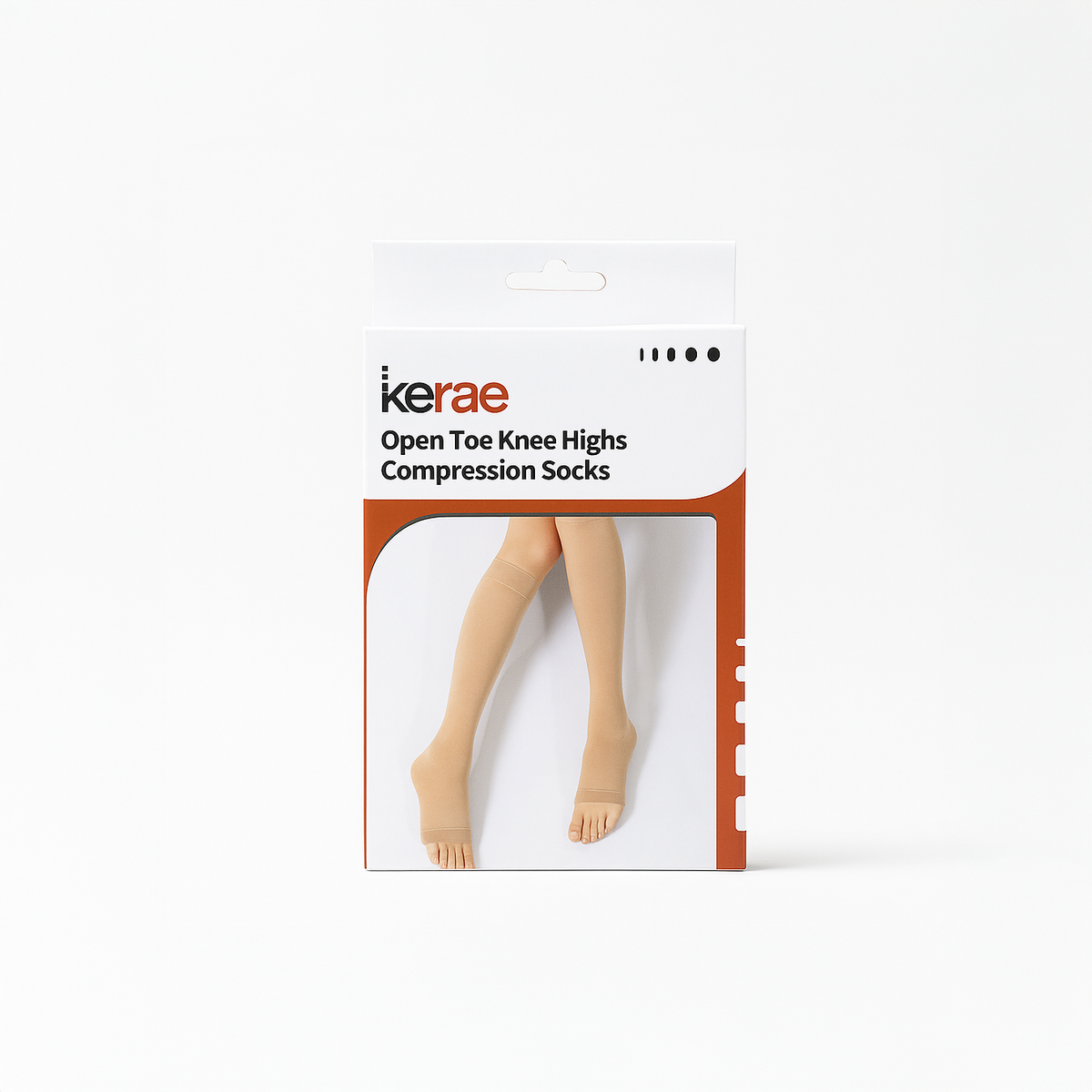 Open Toe Knee Highs Compression Socks