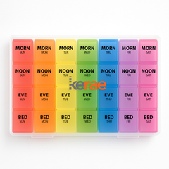 Pill Organizer 28-Slot Weekly