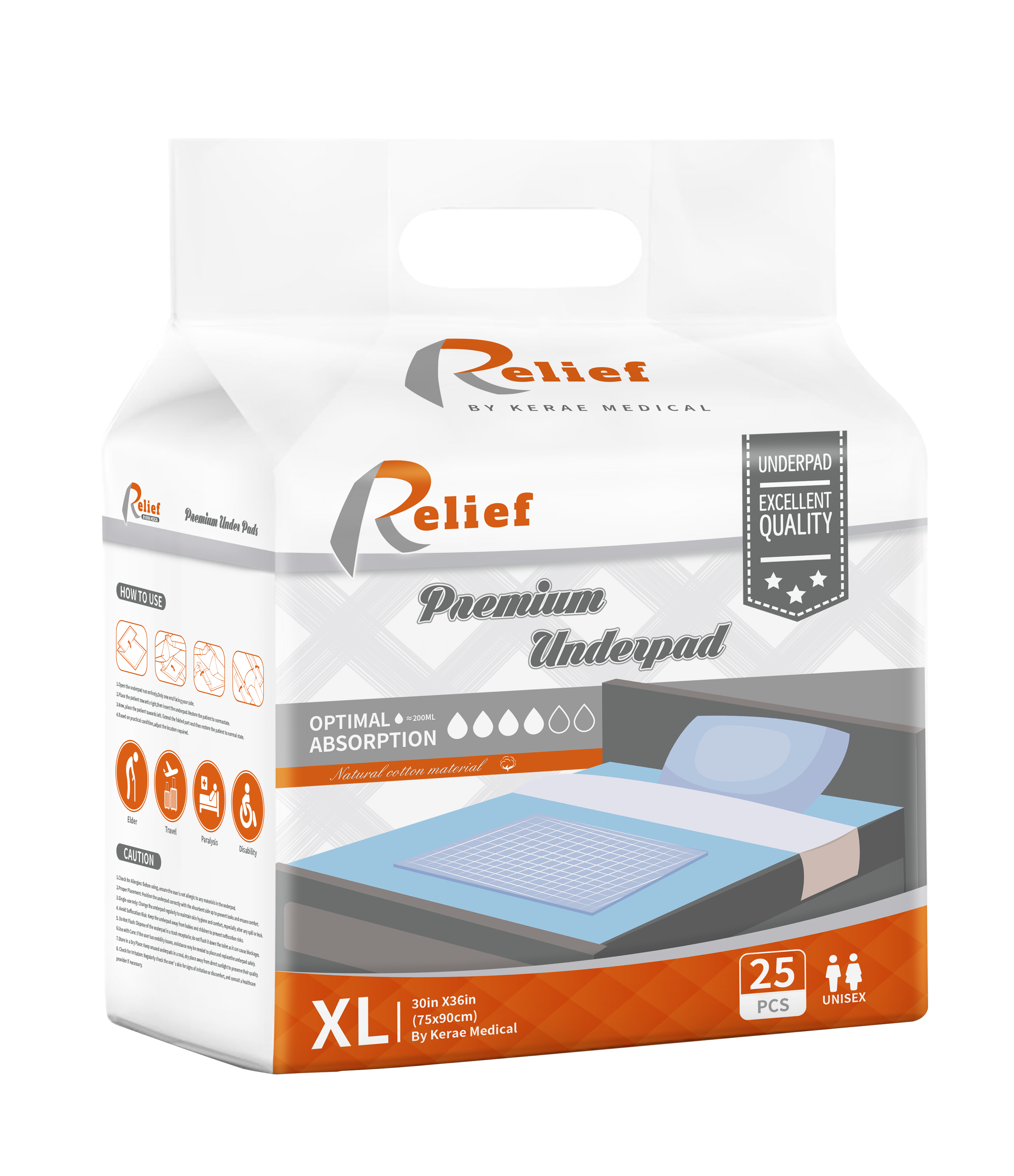 Adult Underpad (CHUX) 30"*36" (Pack of 25)