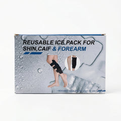 Reusable Ice Pack Wrap for Shin, Calf & Forearm