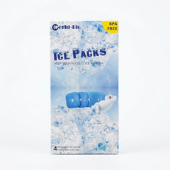 Reusable Ice Packs for Lunch Box (4 Pack)