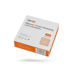 Silicone Foam Dressing with Border