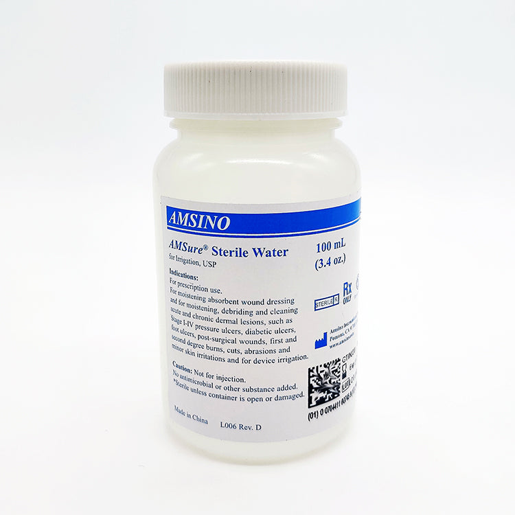 Sterile Water for Irrigation – 100 mL - 10/Pack