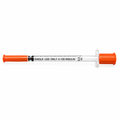Kerae 0.5ml 30G 5/16"(8mm), Insulin Syringe, Pack of 100