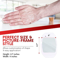 Transparent Pressure Ulcer Film IV Dressing (Tegaderm - 10cm x 12cm) (25 pack)