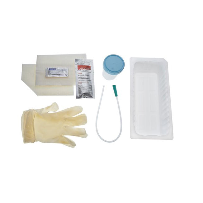 Urethral Catheterization Tray - 10/Pack
