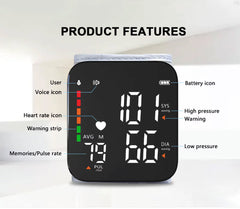 Wrist Blood Pressure Monitor