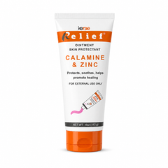 Kerae Calamine & Zinc Skin Protectant Ointment 4 oz Tubes, Pack of 4
