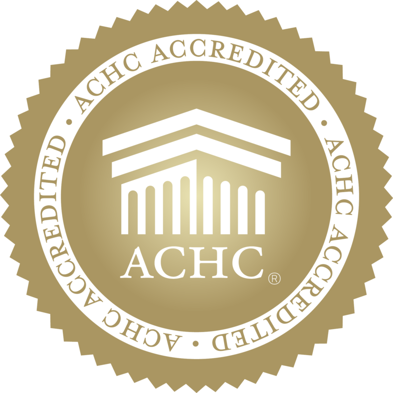 ACHC Accredited Gold Seal